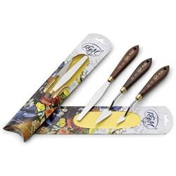 RGM High Quality Painting Knives set of 3 - Handmade in Italy